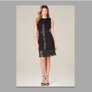 Bebe LIZ FRINGE DRESS